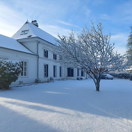 Manoir De L'As De Trefle Bed & Breakfast Isneauville Bagian luar foto